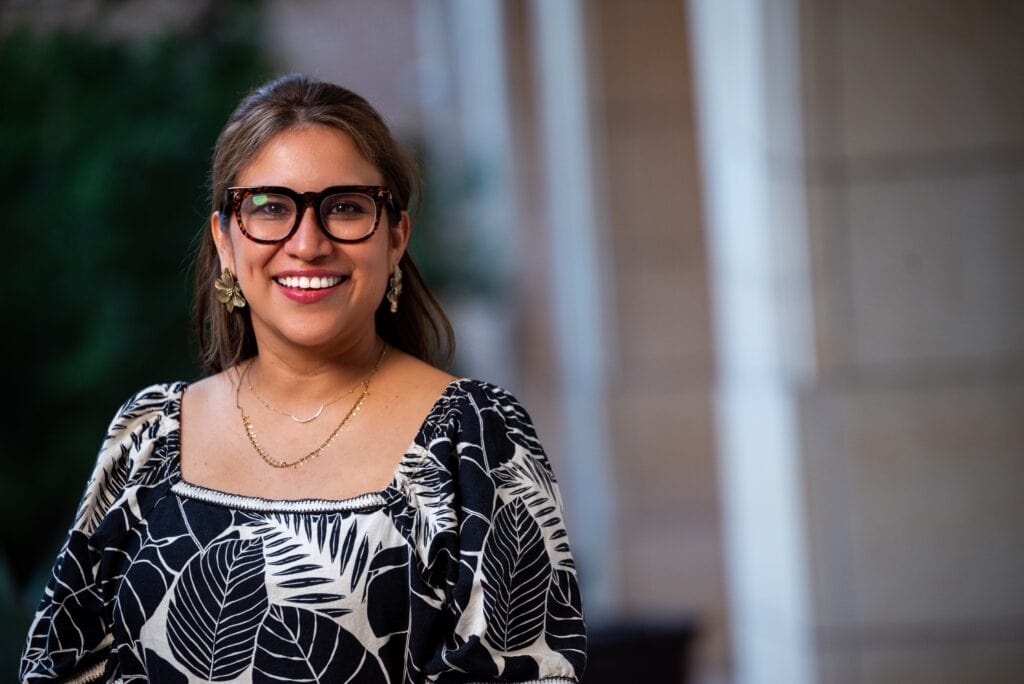 Guatemalan woman smiling