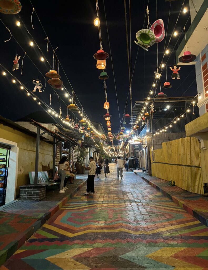 A street scene of Guatemala.